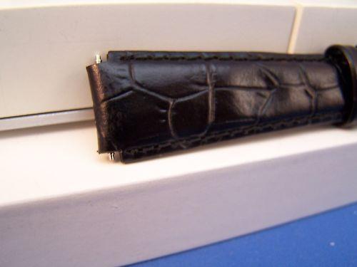 Casio Watchband LAW-21 L Ladies Black Leather With Pins