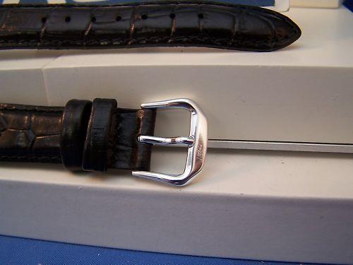 Casio watchband LAW-21 L Ladies Black Leather With Pins