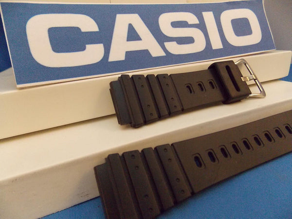 Casio watchband AQ-100. MRD-201 Steel buckle Original Black Resin