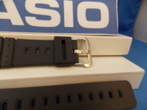 Casio watchband AQ-100. MRD-201 Steel buckle Original Black Resin