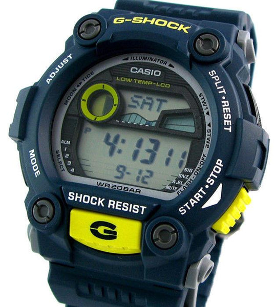 Casio watchband G-7900 -2 blue Resin G-Shock  Watchband