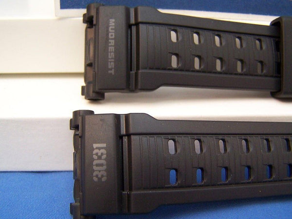 Casio watchband G-9000 MS-1 MudResist 3031 Military Series blk Watchband-