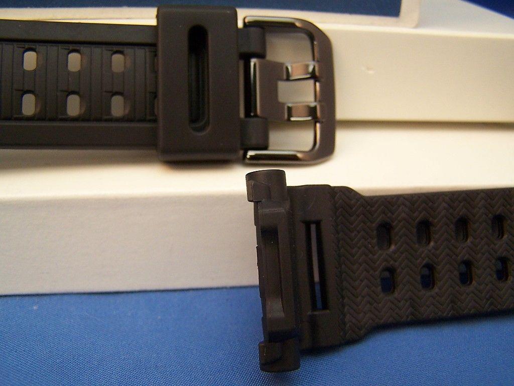 Casio Watchband G-9000 MS-1 MudResist 3031 Military Series Black Watchband