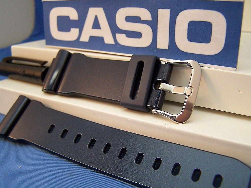 Casio Watchband DW-6900 SB-2V Shiny Metallic Navy blue G-Shock Strap