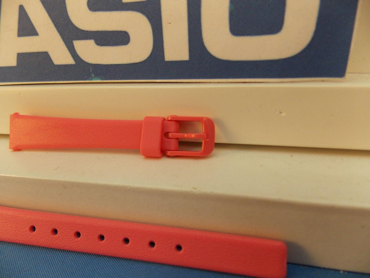 Casio Watchband LQ-139 Hot Pink Resin Fit Most 12mm Womens Sport Watches Strap