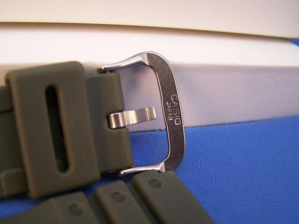 Casio watchband MQ-550 20mm Military Green Standard Fit Sport Diver Rub