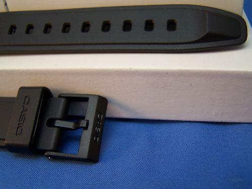 Casio watchband AW-49 Black Resin  Fits Most Any 19mm Wide Sport Watch