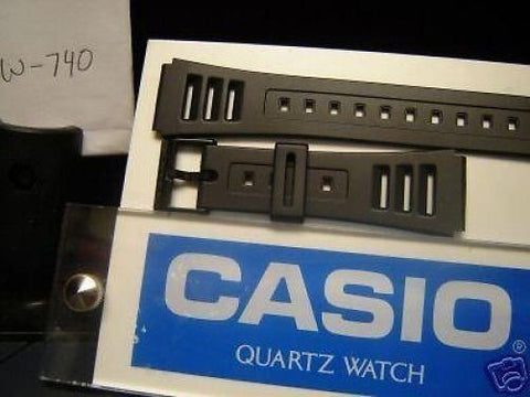 Casio Watchband W-740.Casio Strap Fits Most Any 20mm Wide Mans Sport Watch.