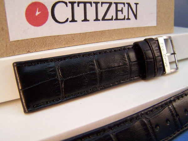 Citizen Watchband BM8240 -03E CaseBack# E101-S015570 ECO-Drive 20mm blk Leather
