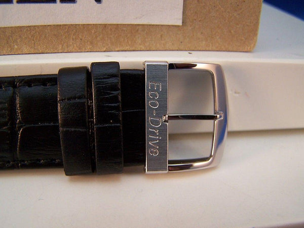 Citizen Watchband BM8240 -03E CaseBack# E101-S015570 ECO-Drive 20mm blk Leather