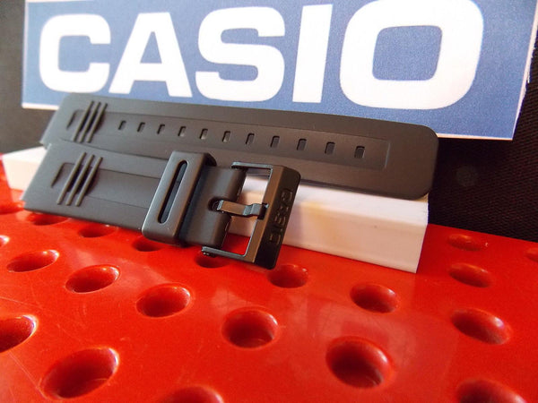 Casio watchband CA-56, LDF-40, DBC-V50, DB-V30 Black Resin Calculator
