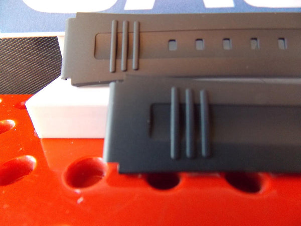 Casio watchband CA-56, LDF-40, DBC-V50, DB-V30 Black Resin Calculator