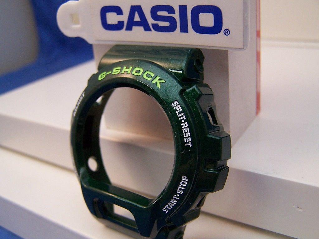 Casio Watch Parts DW-6900 CC-3 Bezel / Shell Shiny Green G-Shock