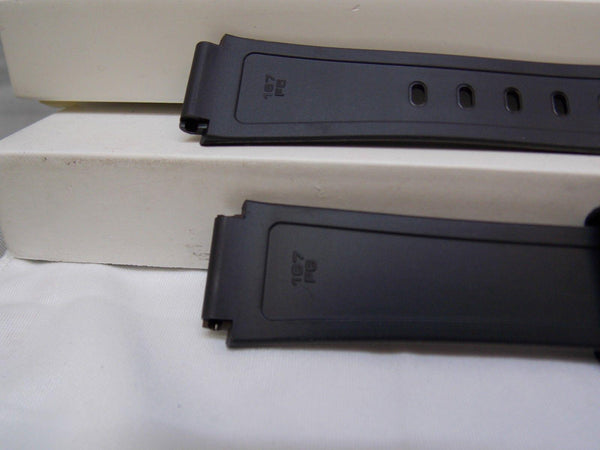 Casio watchband MQ-61 16mm Black Resin, Watchband, Sport  for 16mm Watch