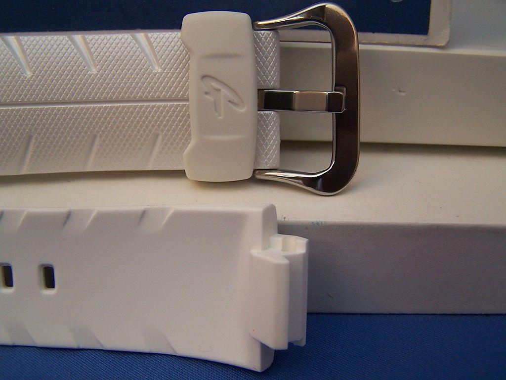 Casio Watchband G-300 LV-7 White Resin G-Shock Watchband