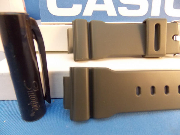 Casio watchband G-5600 A-3, GW-M5600 A-3, DW-5600 FS-3 Dark Green G-Shock