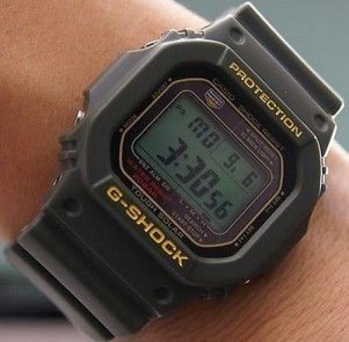 Casio watchband G-5600 A-3, GW-M5600 A-3, DW-5600 FS-3 Dark Green G-Shock