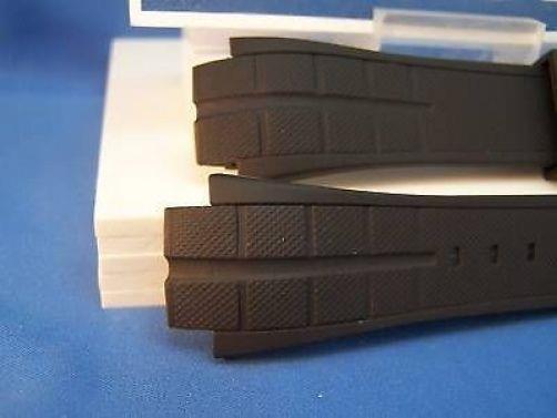 Casio watchband MTD-1057, MDV-501 Black Resin Steel buckle w/Attch Pins