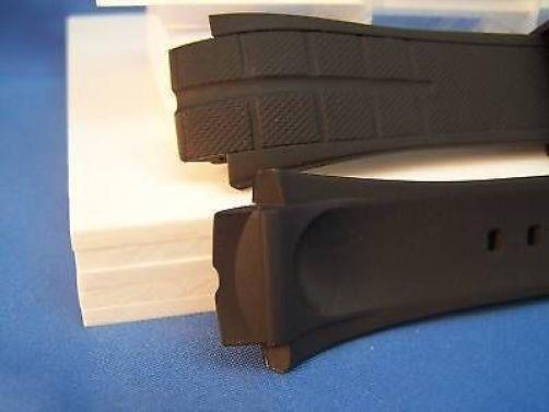 Casio watchband MTD-1057, MDV-501 Black Resin Steel buckle w/Attch Pins