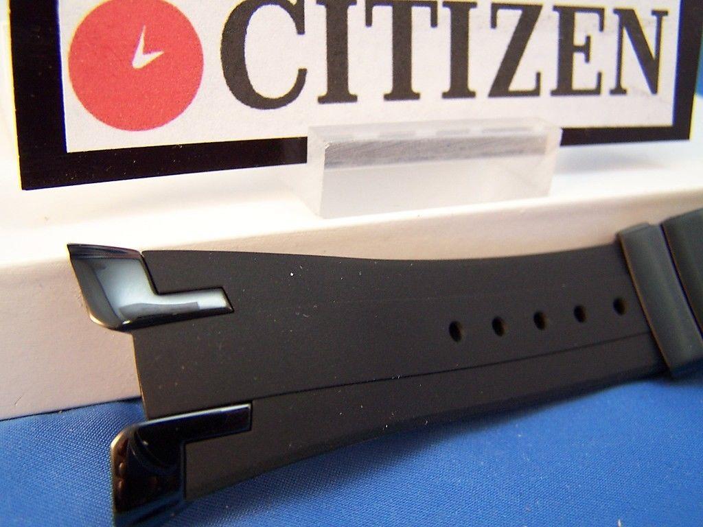 Citizen Watchband Skyhawk Black Eagle Resin Strap For Model # JR3155