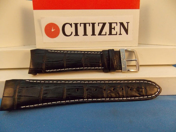 Citizen watchband ECO Drive Model AT0550-03E Black Leather