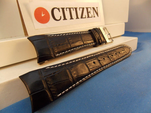 Citizen watchband ECO Drive Model AT0550-03E Black Leather