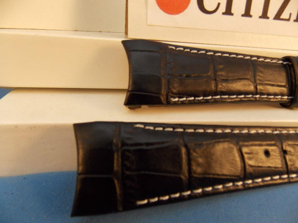 Citizen watchband ECO Drive Model AT0550-03E Black Leather