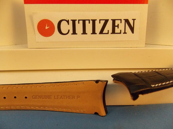 Citizen watchband ECO Drive Model AT0550-03E Black Leather