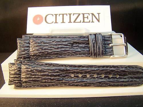 Citizen watchband Promaster Flight Computer Leather Blue LONG