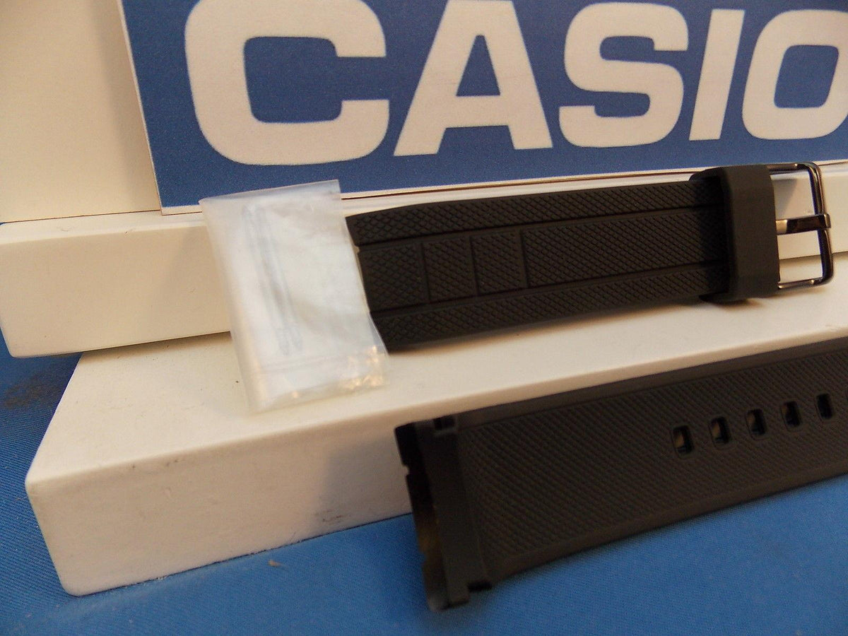 Casio Watchband EFA-132 Black Resin Edifice Strap Watchband
