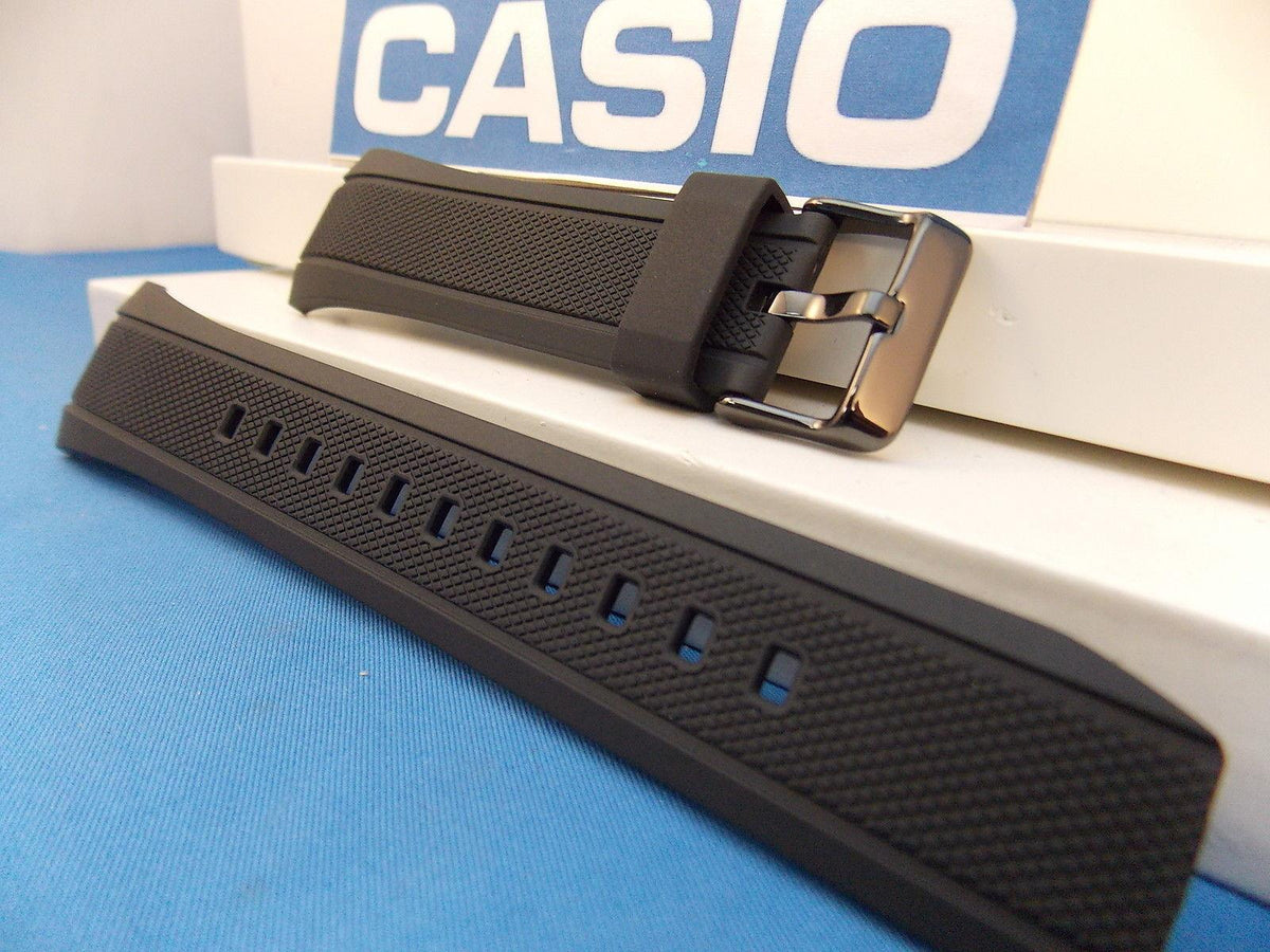 Casio Watchband EFA-131 Edifice Black Resin Strap