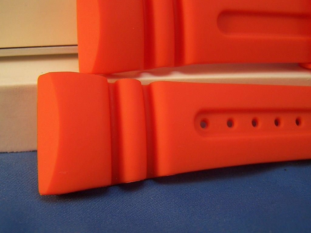 Citizen watchband JV0030. Promaster 26mm Orange Resin Watchband /
