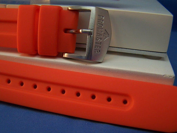 Citizen watchband JV0030. Promaster 26mm Orange Resin Watchband /