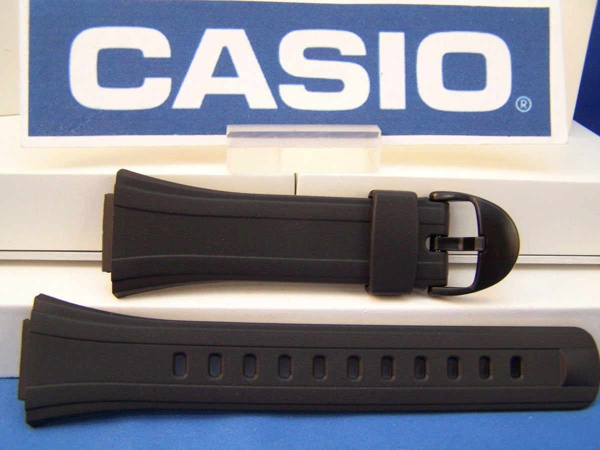Casio Watchband DB-E30 DataBank Black Rubber Strap
