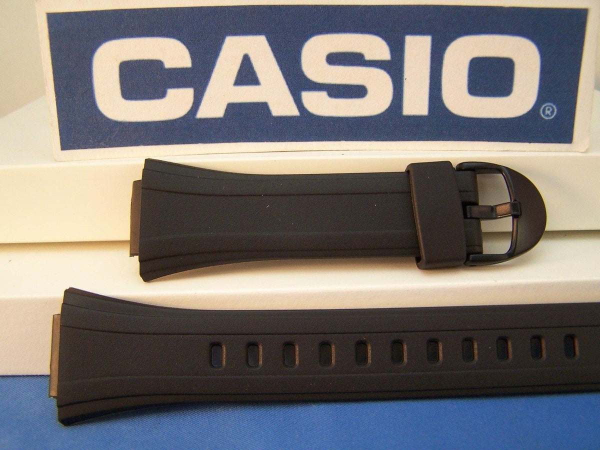 Casio Watchband DB-E30 DataBank Black Rubber Strap