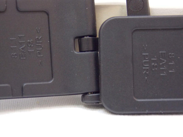 Casio watchband STL-S100. Black Rubber  for Tough Solar Lap Memory 120