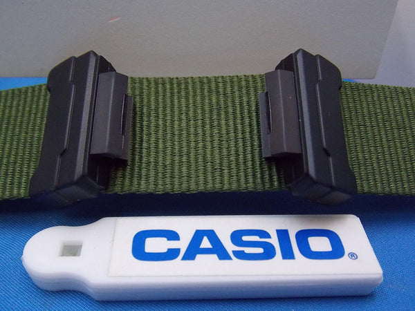 Casio Watch Parts DW-5600E,DW-6900 Loop Thru Lugs. Pair w/Spring Bars Black