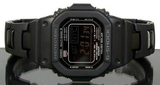 Casio watchband GW-M5600 G-Shock Black PVD Bracelet Also Fits DW-5600E