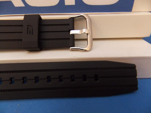 Casio watchband EFR-528 Edifice Tachymeter Black Resin . Watchband