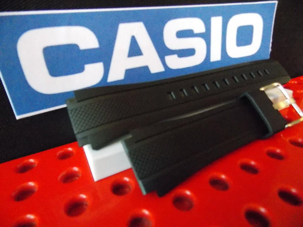 Casio watchband EF-552 Black Rubber Edifice Watchband /