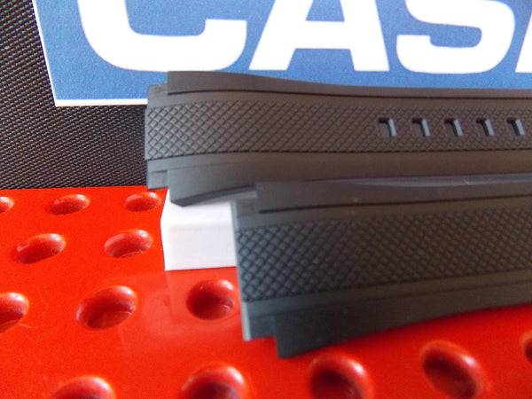 Casio watchband EF-552 Black Rubber Edifice Watchband /