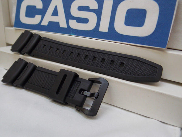 Casio watchband AE-1000, AE-1100 black Resin  Also Fits SGW-400, SGW-300