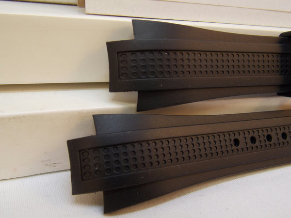 Citizen watchband AT0786 -07E Black Rubber Eco-Drive Chronograph