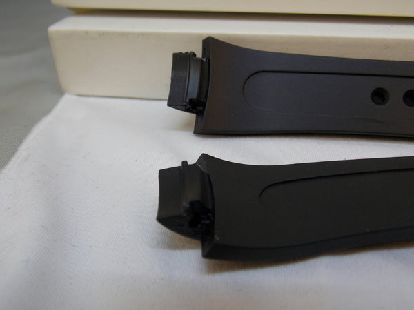 Citizen watchband AT0786 -07E Black Rubber Eco-Drive Chronograph