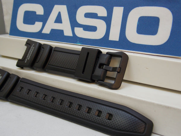 Casio watchband SGW-100 Black Resin  for Compass Thermometer Watch