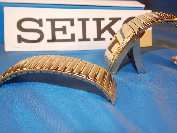 Seiko WatchBand SNE064 EZ Adjustable Length Stretch Band 20mm. Back # V158-0AB0