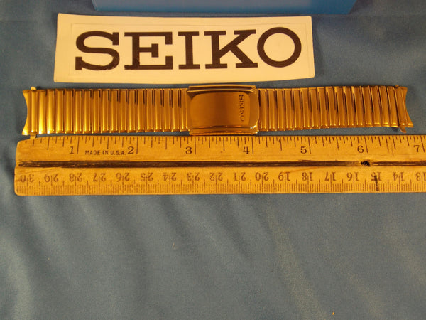 Seiko WatchBand SNE064 EZ Adjustable Length Stretch Band 20mm. Back # V158-0AB0