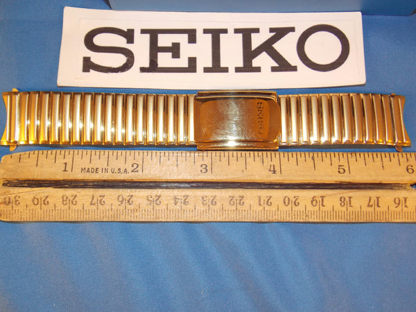 Seiko WatchBand SNE064 EZ Adjustable Length Stretch Band 20mm. Back # V158-0AB0