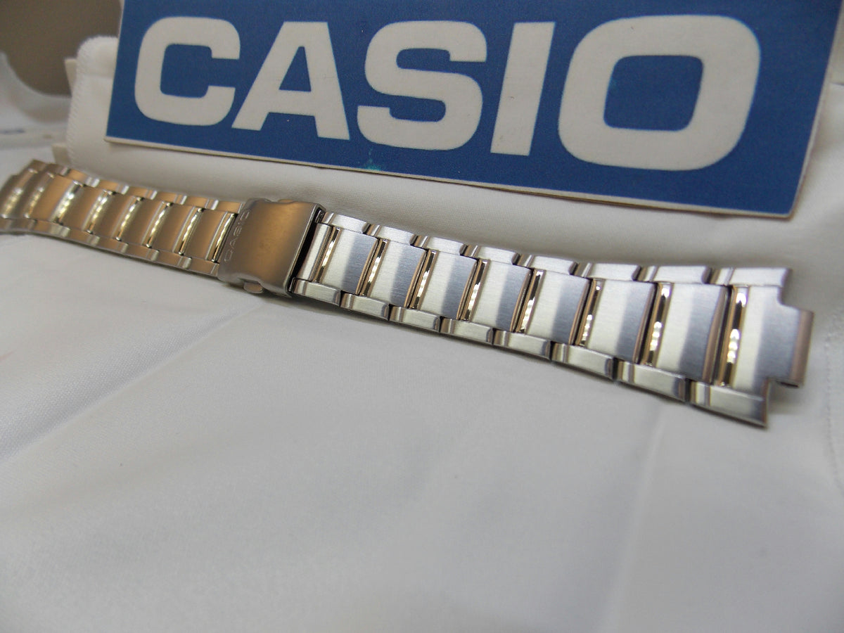 Casio Watchband EFA-120 D Bracelet Steel Silver Tone Edifice / Watchband