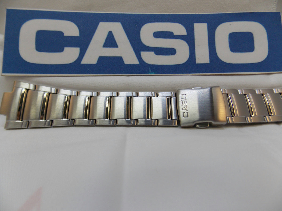 Casio Watchband EFA-120 D Bracelet Steel Silver Tone Edifice / Watchband